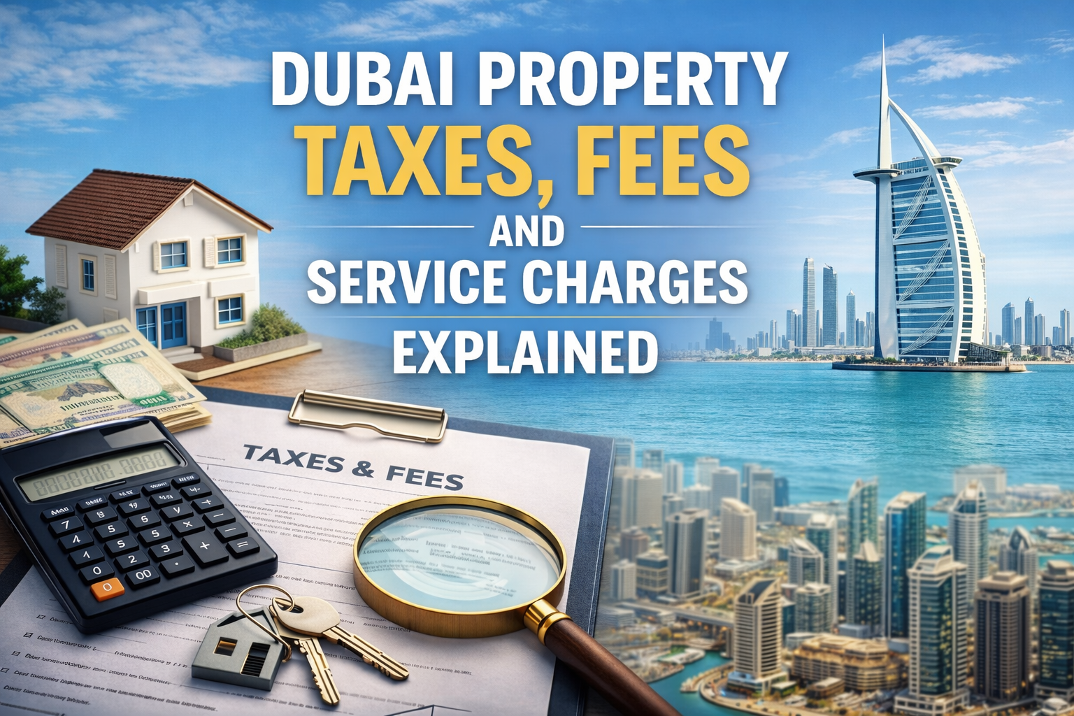 Dubai Property Taxes, Fees and Service Charges Explained