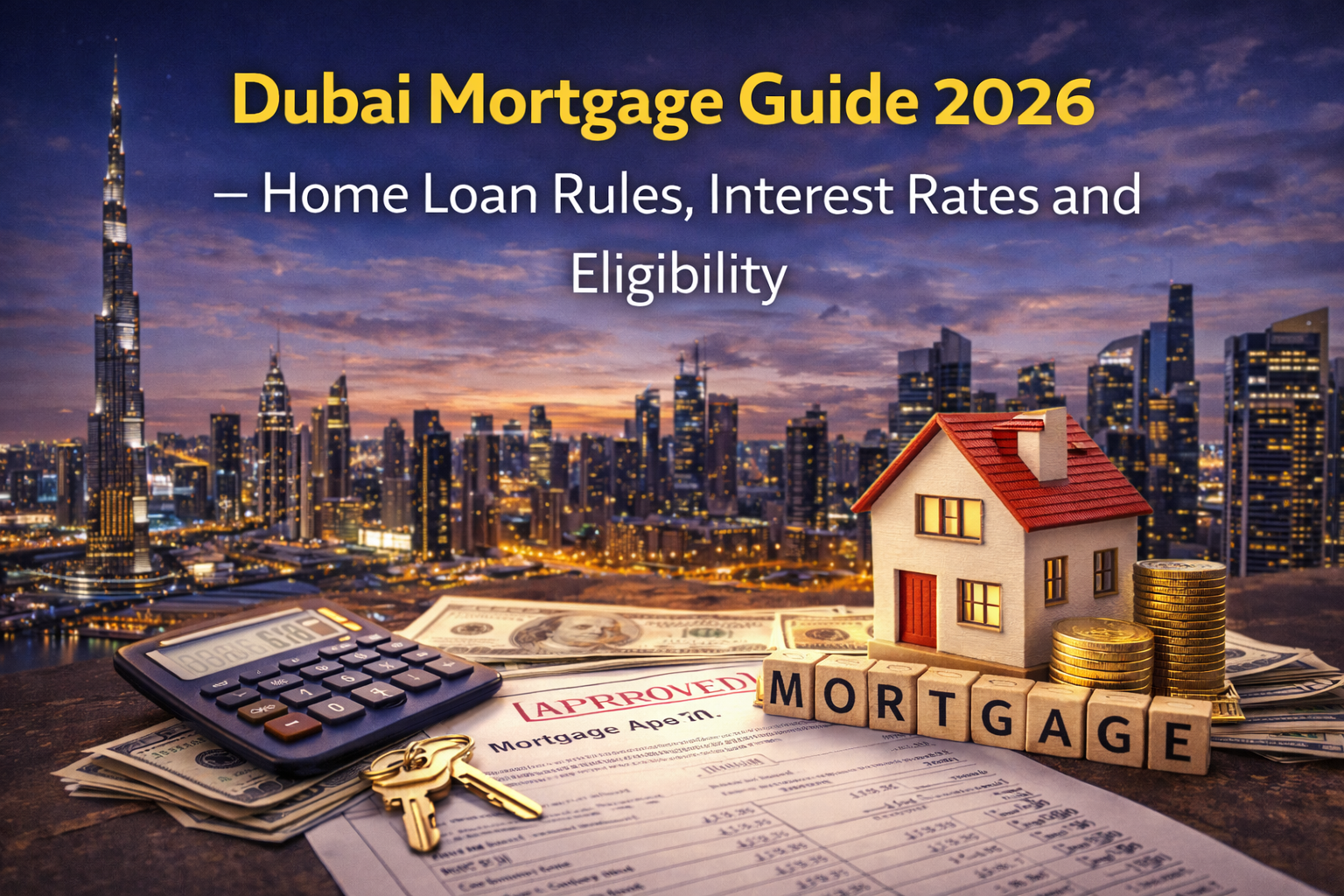 Dubai Mortgage Guide 2026 – Home Loan Rules, Interest Rates and Eligibility