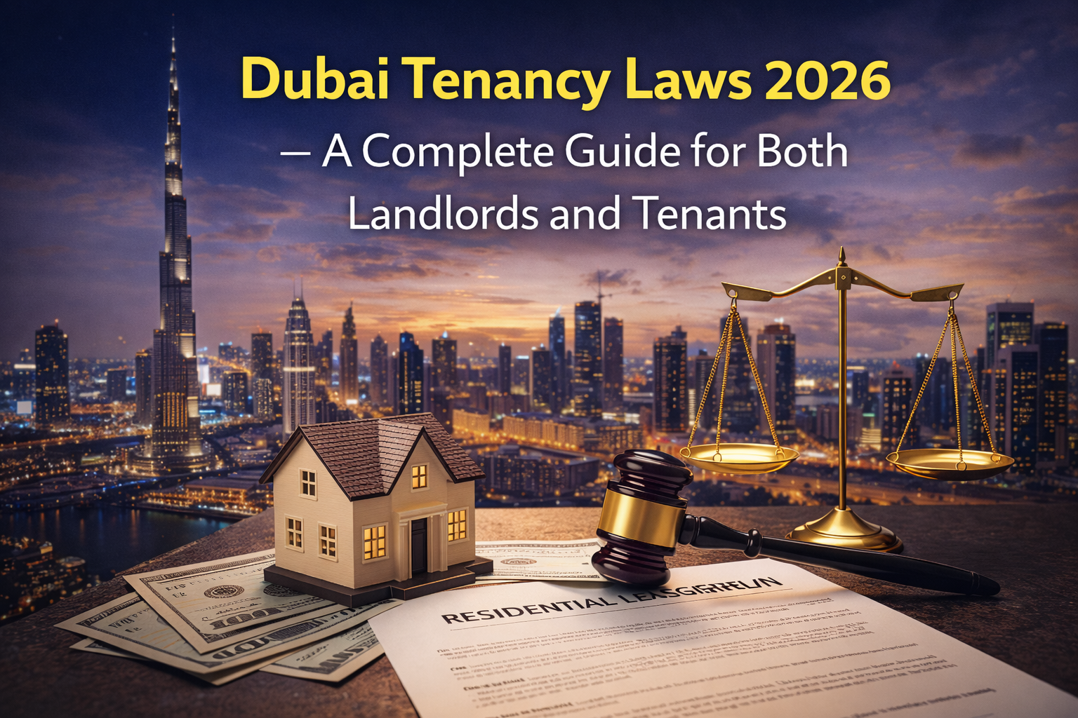 Dubai Tenancy Laws 2026 – A Complete Guide for Both Landlords and Tenants