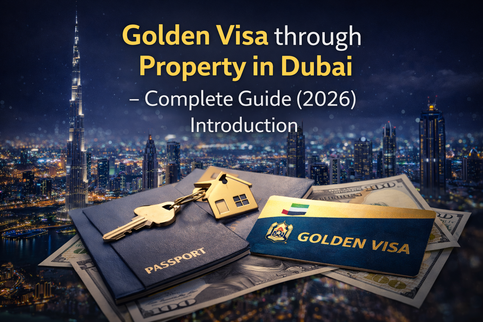 Golden Visa through Property in Dubai – Complete Guide (2026) Introduction