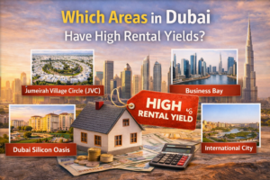 Which areas in Dubai have high rental yields?